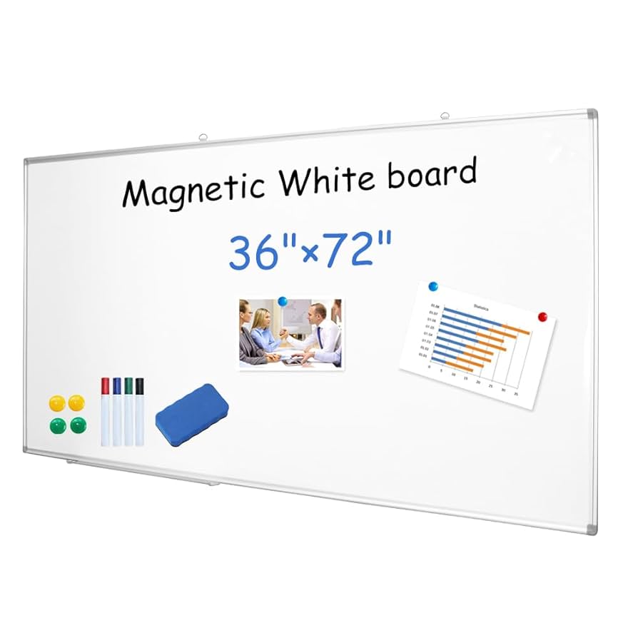 blanche.al ページ Amazon.com: OLIXIS Magnetic White Board, Dry Erase Board for